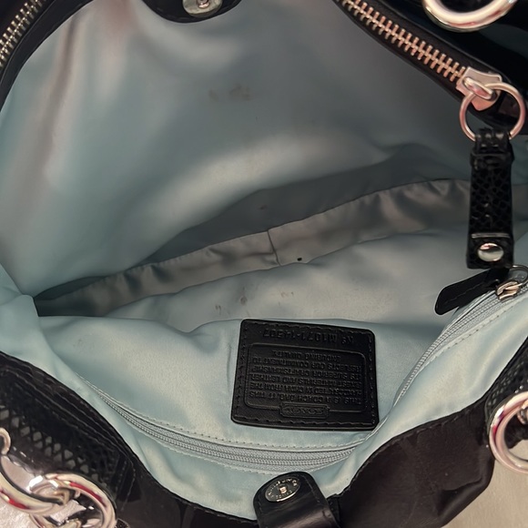 Black Coach purse - Picture 9 of 11